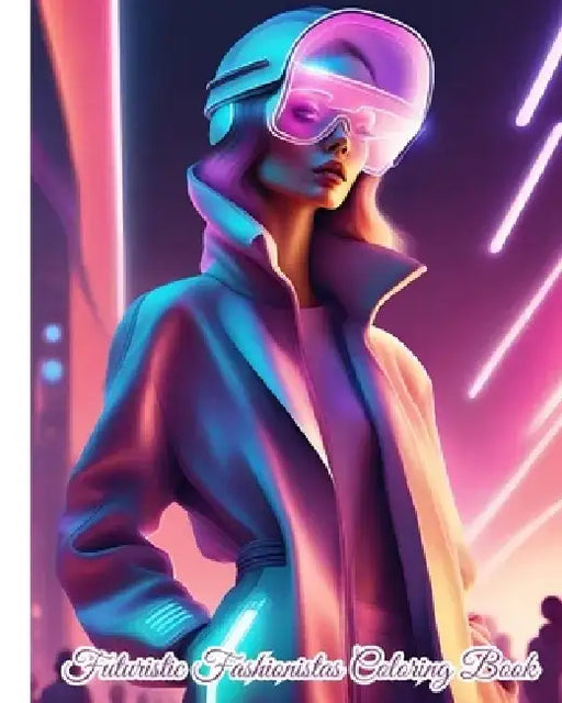 Futuristic Fashionistas Coloring Book: Streetwear Fashion Style, Delightful Fashion Fun for Kids, Teens, Adults, Girls by Thy Nguyen