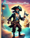 Pirate Adventures Coloring Book: Embark on a High Seas Adventure / Pirate's Quest Coloring Book For Girls, Boys by Thy Nguyen