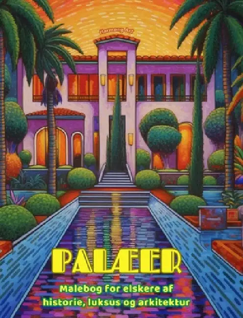 Palæer Malebog for elskere af historie, luksus og arkitektur Fantastisk design til total afslapning: Drøm palæer og paladser for at fremme kreativitet by Harmony Art
