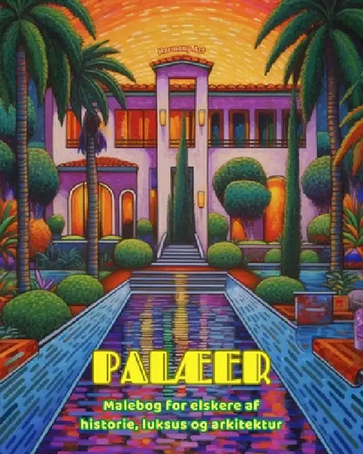 Palæer Malebog for elskere af historie, luksus og arkitektur Fantastisk design til total afslapning: Drøm palæer og paladser for at fremme kreativitet by Harmony Art