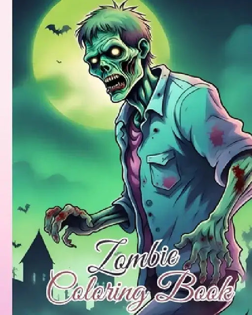 Zombie Coloring Book: A Super Coloring Book for Children, Easy and Scary Zombies Designs For Kids by Thy Nguyen