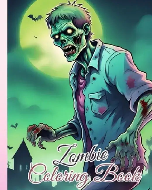Zombie Coloring Book: A Super Coloring Book for Children, Easy and Scary Zombies Designs For Kids by Thy Nguyen