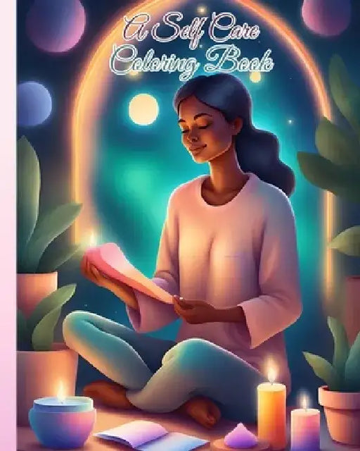 A Self Care Coloring Book: Self-Reflection To Help You Better Understand Yourself, Explore Your Thoughts by Thy Nguyen
