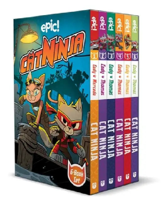 Cat Ninja Box Set Books 1-6 by Matthew Cody