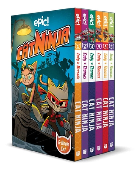 Cat Ninja Box Set Books 1-6 by Matthew Cody, Marcie Colleen, Yehudi Mercado