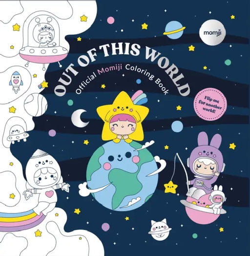 Official Momiji Coloring Book: 2-In-1 Kawaii Art Book Featuring Cute Collectible Characters and Cozy Affirmations for Relaxation and Display by Momiji
