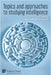 Topics and approaches to studying intelligence by Andrew MacPherson