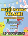 Ricette Pasquali Italiane Regione Per Regione: Ricettario completo sulle tradizioni Pasquali, più di 100 ricette da Nord a Sud (versione bianco e nera by Cookvins, LV