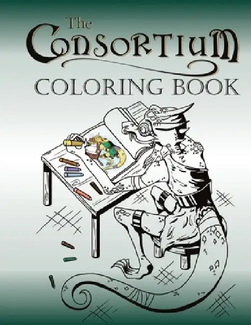 The Consortium: Coloring book by Brandi R. Santiago