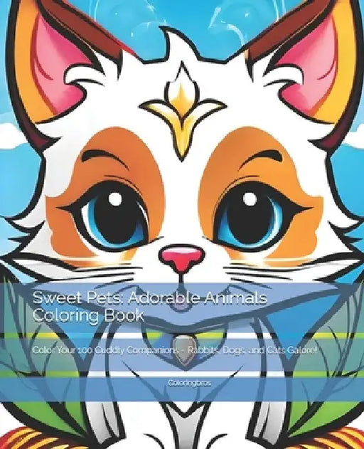 Sweet Pets: Adorable Animals Coloring Book: Color Your 100 Cuddly Companions - Rabbits, Dogs, and Cats Galore! by Robert Schmidt