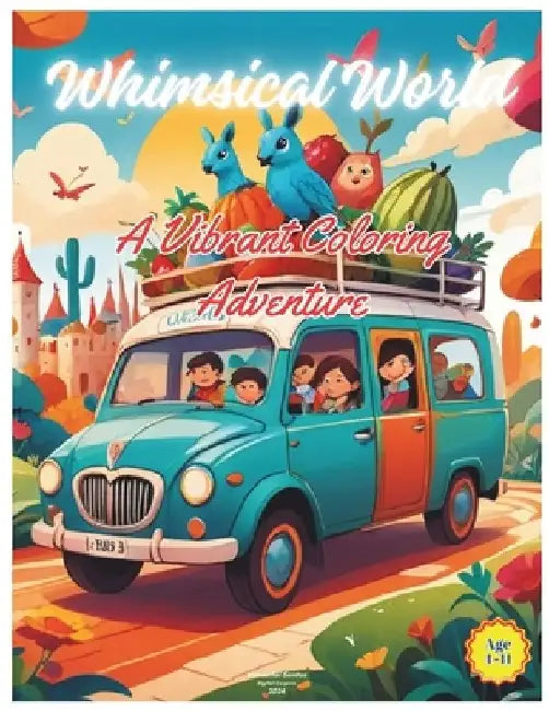 Whimsical World: A Vibrant Coloring Adventure by Vanderle Santos