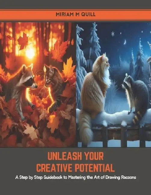 Unleash Your Creative Potential: A Step by Step Guidebook to Mastering the Art of Drawing Racoons by Miriam M. Quill