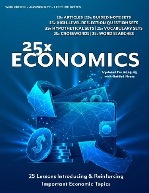 25x: Economics For High School Students: 25 Introductory Mini-Lessons Answering The Question: "Why Are We Learning Economics?" by John Hunt