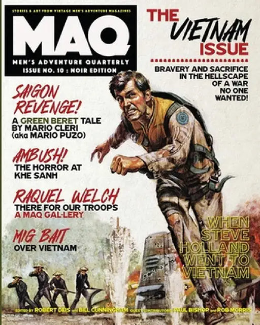 The Men's Adventure Quarterly #10: Noir Edition by Cunningham, Bill