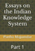 Essays on the Indian Knowledge System: Part 1 by Partha Majumdar