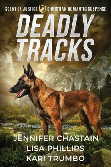 Deadly Tracks: A Christian Romantic Suspense Collection by Lisa Phillips, Jennifer Chastain, Kari Trumbo