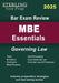 Sterling Bar Exam Review MBE Essentials: Governing Law Outlines by Sterling Test Prep