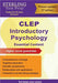CLEP Introductory Psychology: Comprehensive Review for CLEP Introductory Psychology Exam by Test Prep, Sterling