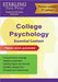 College Psychology: Study Guide Essential Content for College Students by Sterling Test Prep