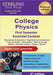 College Physics: First Semester Essential Content by Test Prep, Sterling