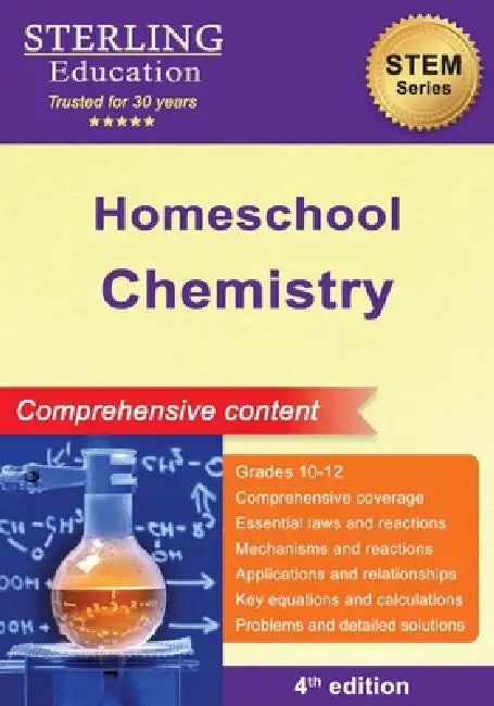 Homeschool Chemistry: Comprehensive Content by Sterling Education