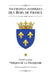 Ascendances davidiques des Rois de France by Marquis De La Franquerie