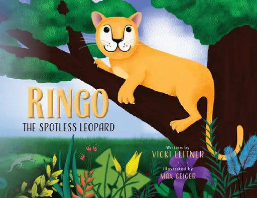 Ringo the Spotless Leopard by Vicki Leitner