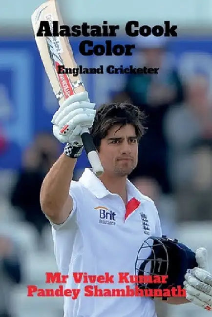 Alastair Cook Color: England Cricketer by Vivek Pandey Kumar