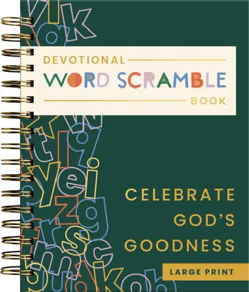 Celebrate God's Goodness: Devotional Word Scramble Book (70 Daily Devotions and Word Scrambles to Refresh Your Spirit) - The Perfect Gift for Christia by Dayspring