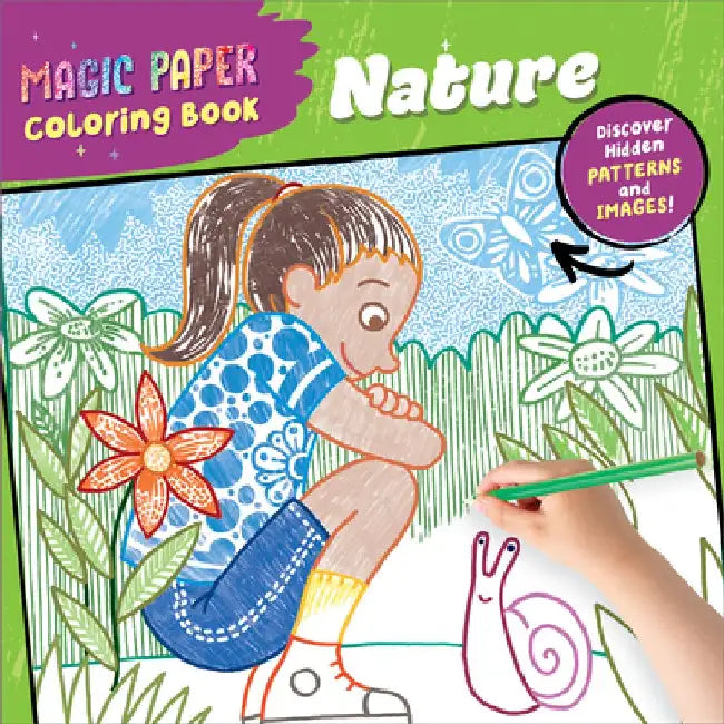 Magic Paper Coloring Book: Nature by Norbert Pautner