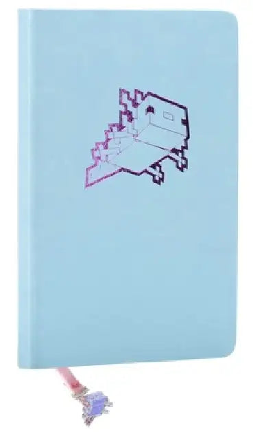 Minecraft: Axolotl Journal with Ribbon Charm by Insights