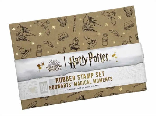 Harry Potter: Hogwarts Magical Moments Rubber Stamp Set by Insight Editions