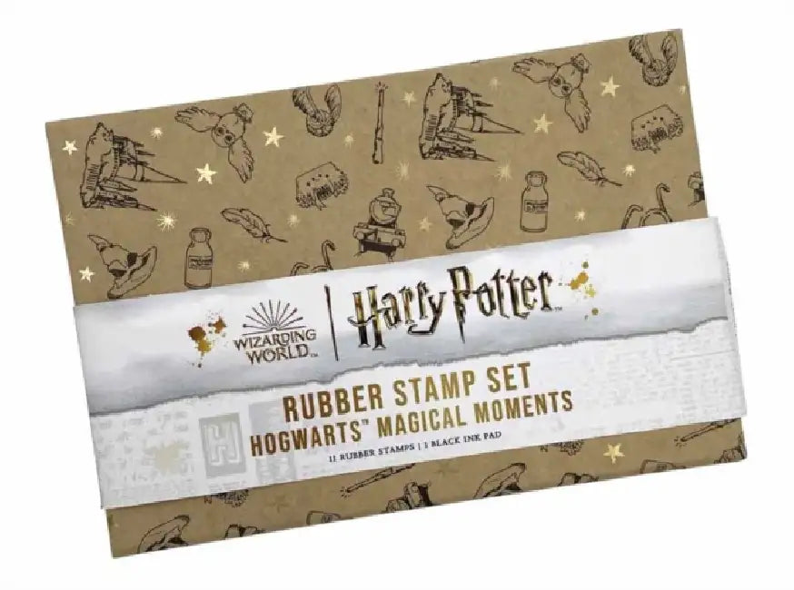 Harry Potter: Hogwarts Magical Moments Rubber Stamp Set by Insight Editions
