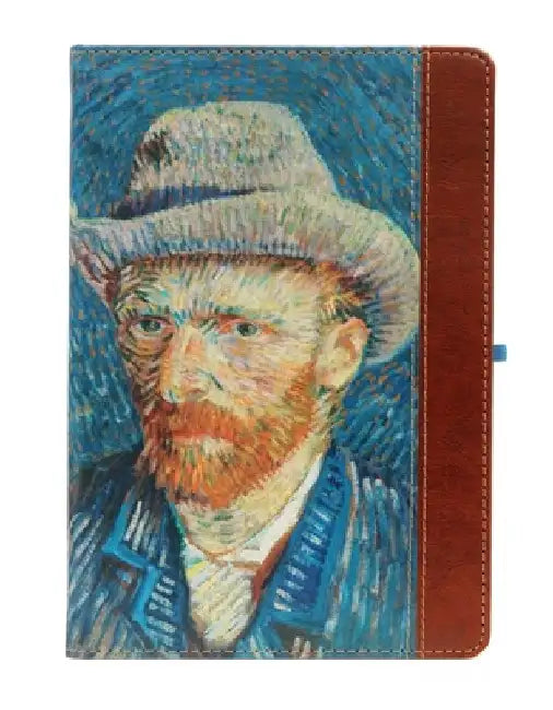 Van Gogh Self-Portrait with Grey Felt Hat Journal by Insights