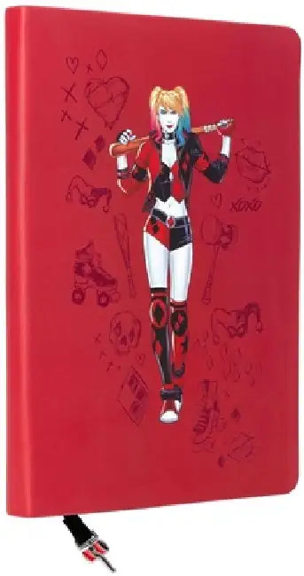 DC: Harley Quinn Journal with Ribbon Charm by Insights