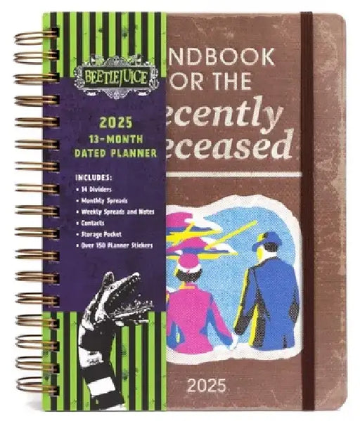 2025 Beetlejuice 13-Month Weekly Planner by Insights