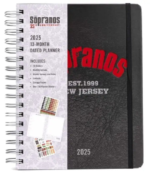 2025 the Sopranos 13-Month Weekly Planner by Insights