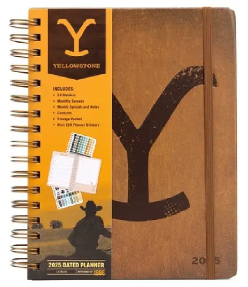 2025 Yellowstone: The Dutton Ranch 13-Month Weekly Planner by Insights