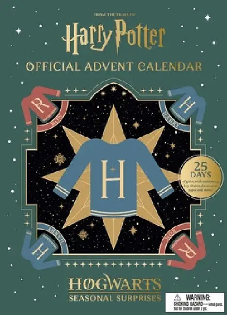 Harry Potter Official Advent Calendar Seasonal Surprises (Festive Sweaters Ed.) by Insight Editions