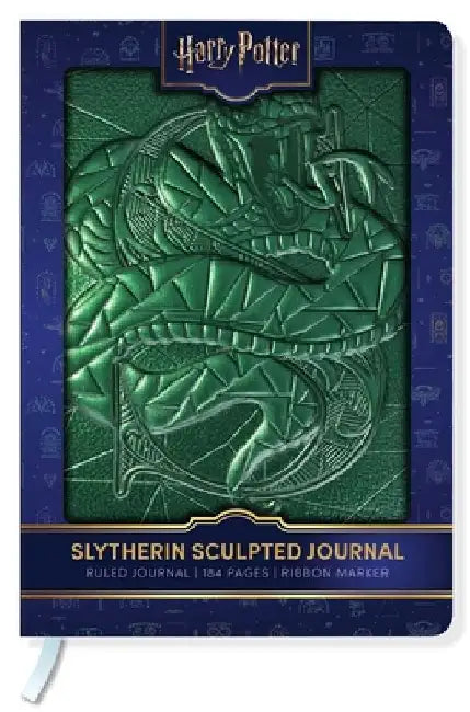 Harry Potter Sculpted Journal: Slytherin by Insight Editions