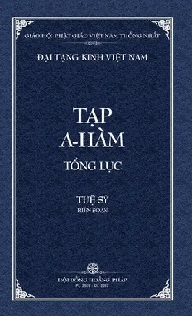 Thanh Van Tang: Tap A-ham Tong Luc - Bia Cung by Tue Sy