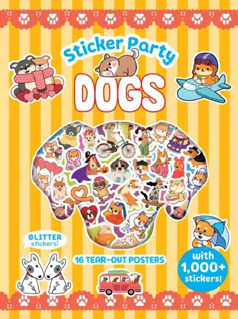 Sticker Party: Dogs by Jing Lau, Patti Hopkins, Jemima Hildick-Smith
