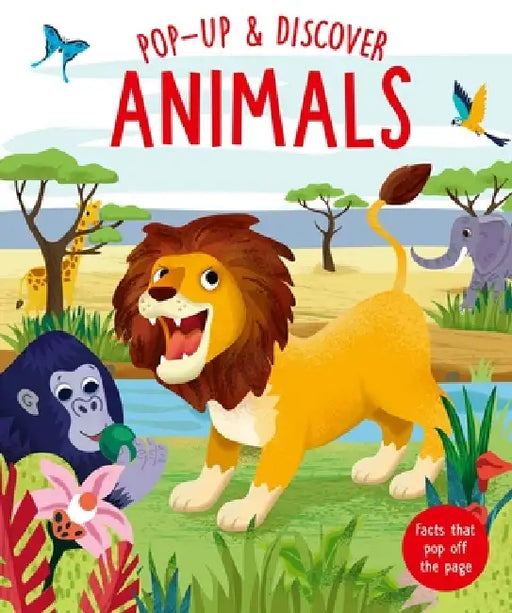 Pop-Up and Discover: Animals by Elizabeth Golding, Amanda Enright