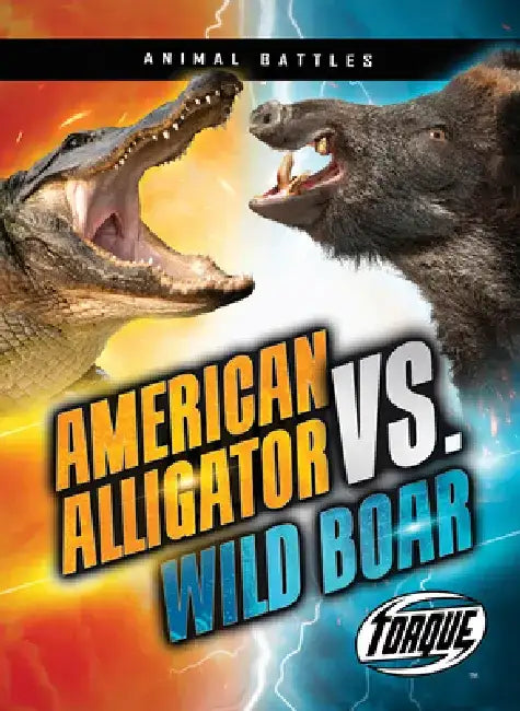 American Alligator vs. Wild Boar by Nathan Sommer