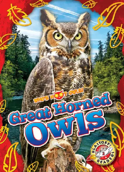Great Horned Owls by Rachael Barnes