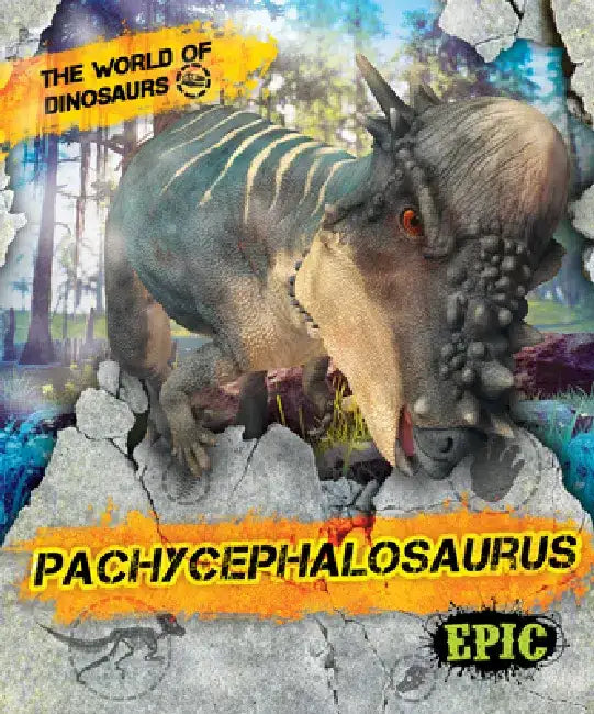 Pachycephalosaurus by Rebecca Sabelko