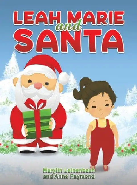 Leah Marie and Santa by Marylin Leinenbach