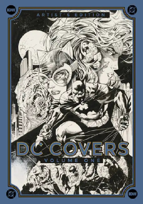 DC Covers Artist's Edition, Volume One by Jim Lee
