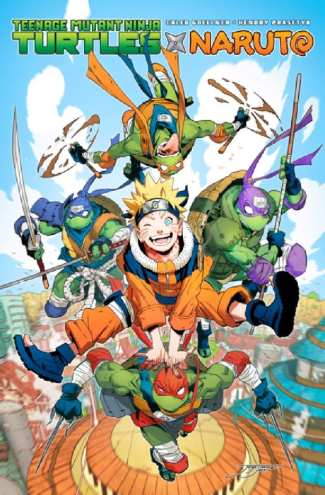 Teenage Mutant Ninja Turtles X Naruto by Caleb Goellner, Hendry Prasetya
