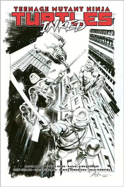 Teenage Mutant Ninja Turtles, Vol. 1: Return to New York--Inked Deluxe Edition by Jason Aaron